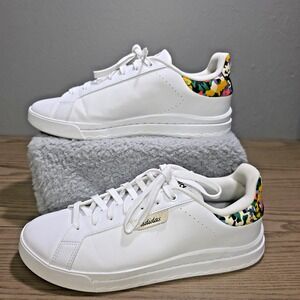 Adidas Court Silk Farm Rio Collaboration White Tennis Shoes Size 9.5 GZ9687